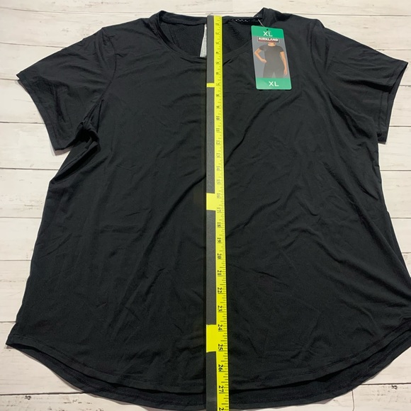 NWT Kirkland Signature Black Active Tee Sz. XL - Picture 4 of 6